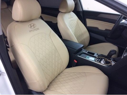 Авточехлы на Hyundai Sonata 7