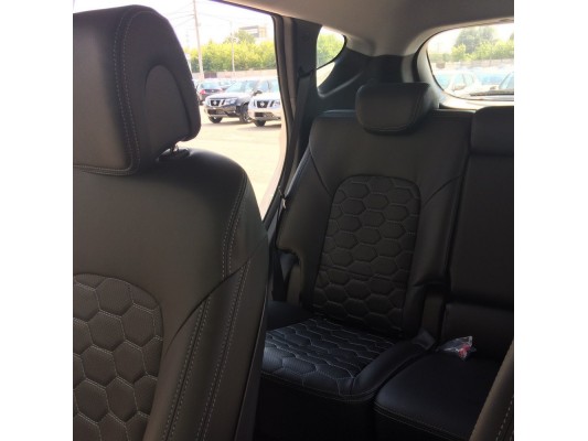 Каркасные авточехлы на Hyundai Santa Fe 3