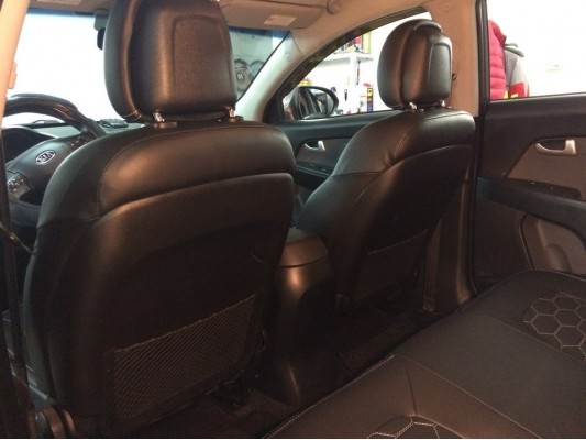 Каркасные авточехлы на KIA Sportage 3