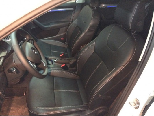 Каркасные авточехлы на Skoda Octavia A7 FL