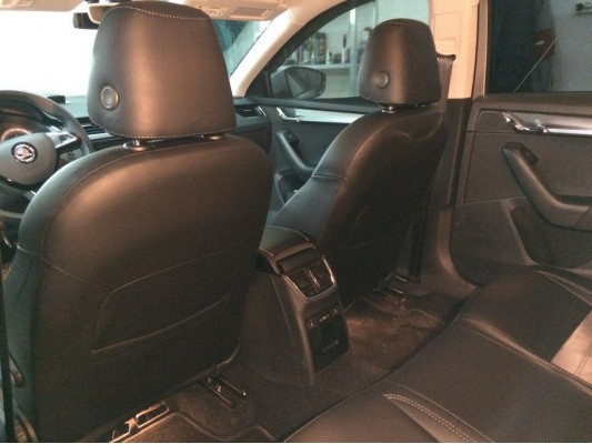 Каркасные авточехлы на Skoda Octavia A7 FL