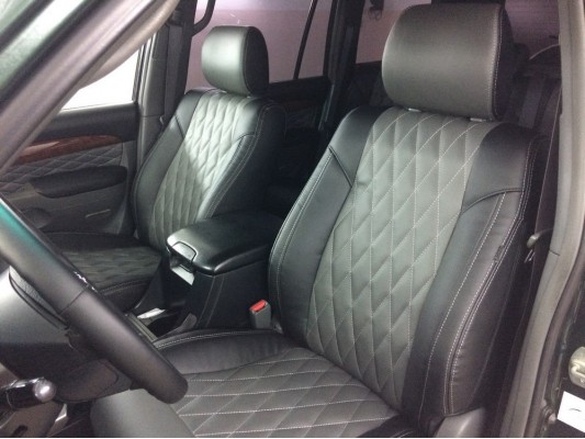 Каркасные авточехлы на Toyota Land Cruiser Prado 120