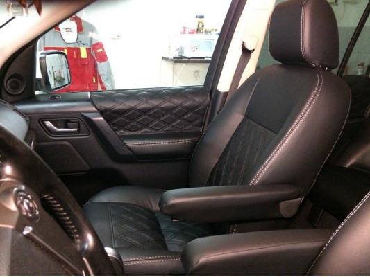 Перетяжка дверных карт